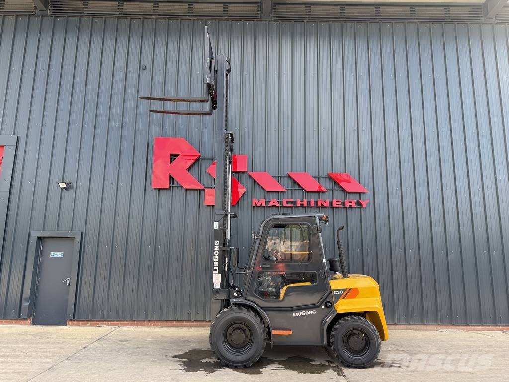 LiuGong CLG 2030 H RT4 4x4 3T Rough Terrain Forklift Empilhadores Diesel