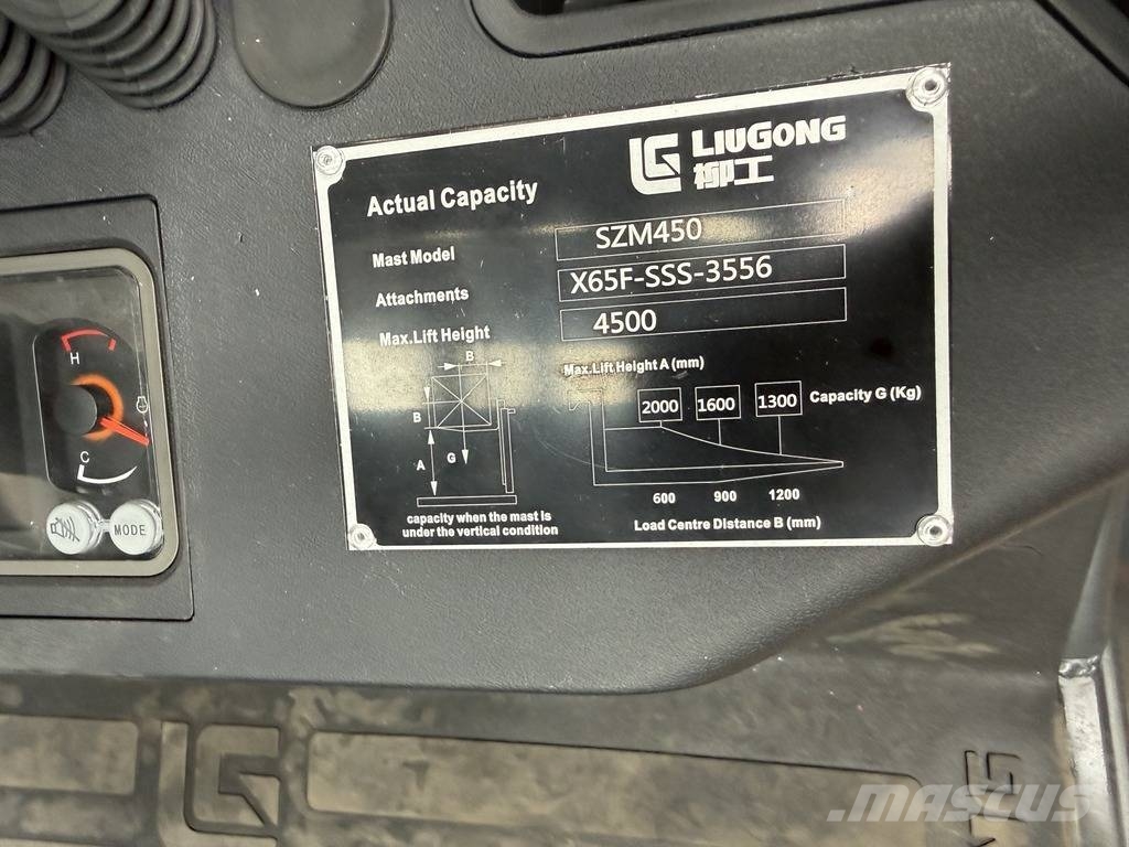 LiuGong CLG 2030 H RT4 4x4 3T Rough Terrain Forklift Empilhadores Diesel