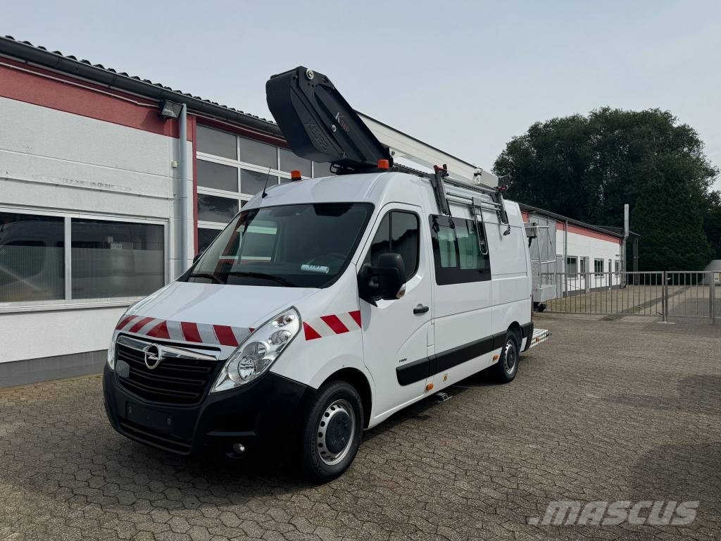 Opel Movano Hubarbeitsbühne KLUBB K38P Korb 200kg EURO Autoplošiny