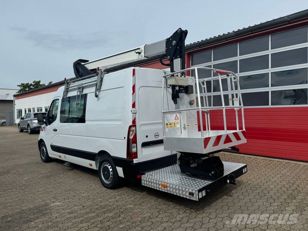 Opel Movano Hubarbeitsbühne KLUBB K38P Korb 200kg EURO Autoplošiny