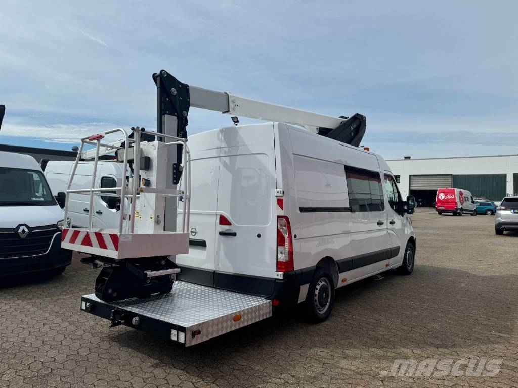 Opel Movano Hubarbeitsbühne KLUBB K38P Korb 200kg EURO Autoplošiny
