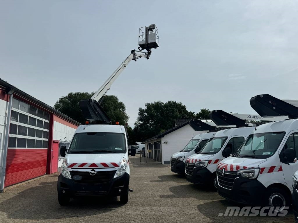 Opel Movano Hubarbeitsbühne KLUBB K38P Korb 200kg EURO Autoplošiny