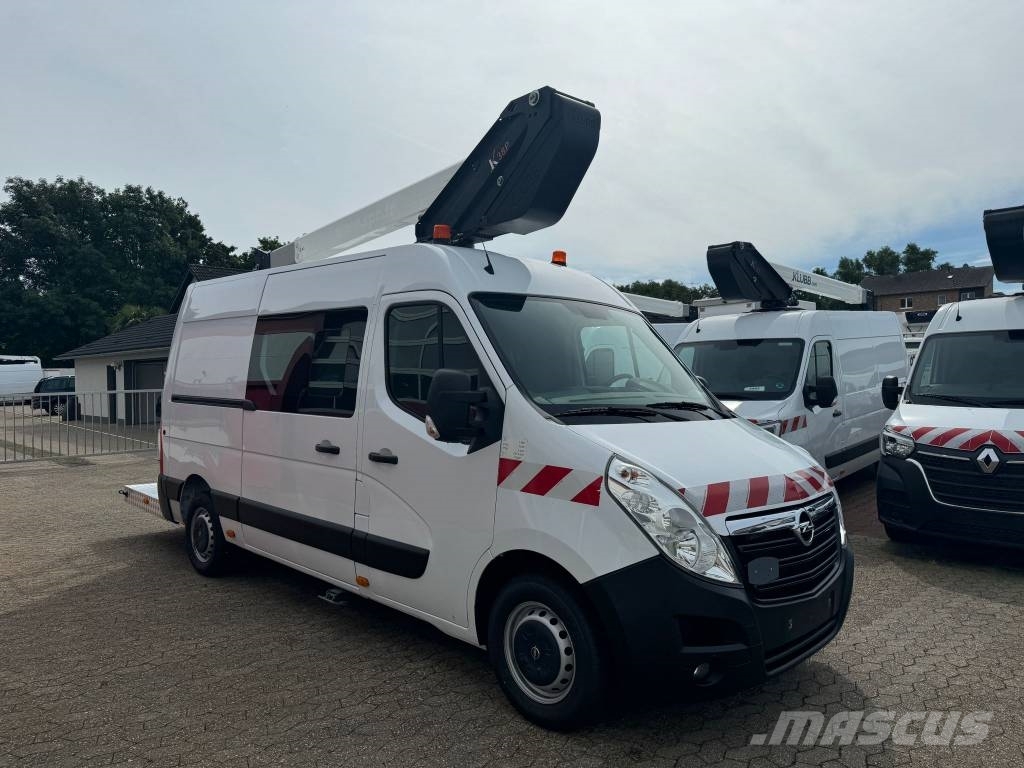 Opel Movano Hubarbeitsbühne KLUBB K38P Korb 200kg EURO Autoplošiny
