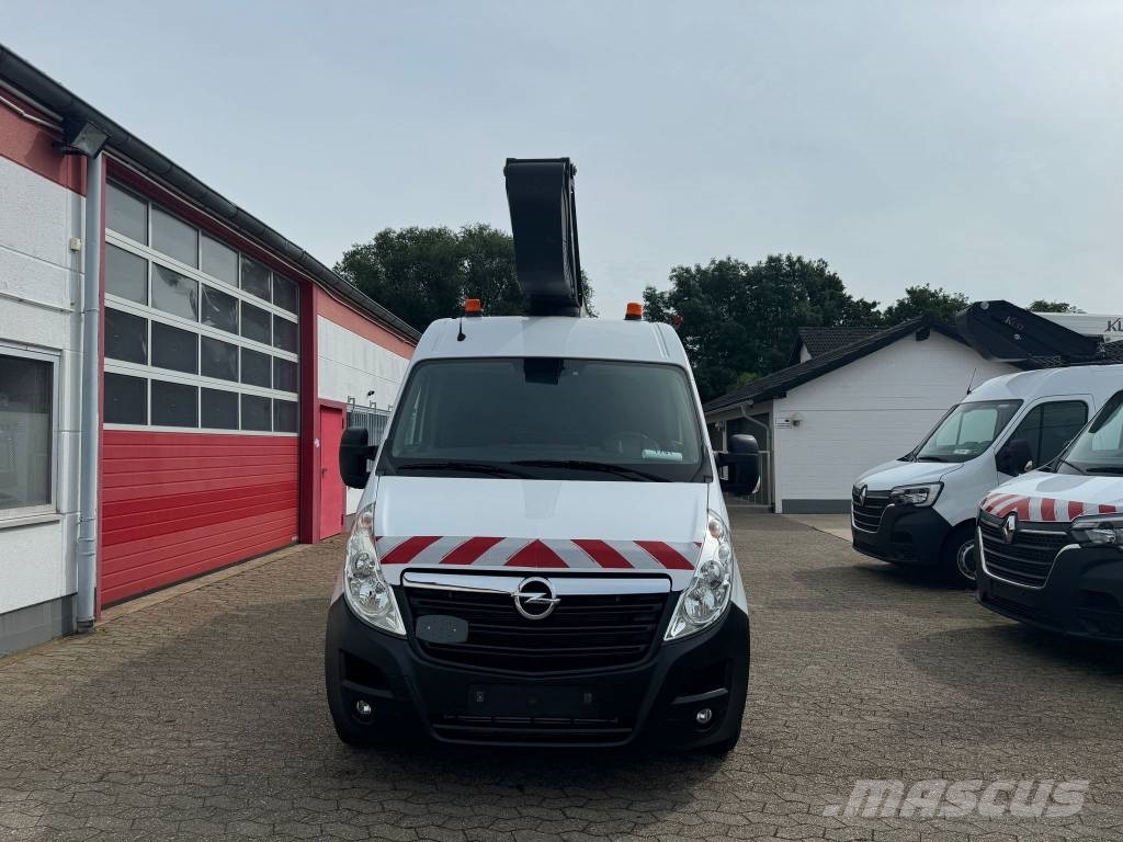 Opel Movano Hubarbeitsbühne KLUBB K38P Korb 200kg EURO Autoplošiny
