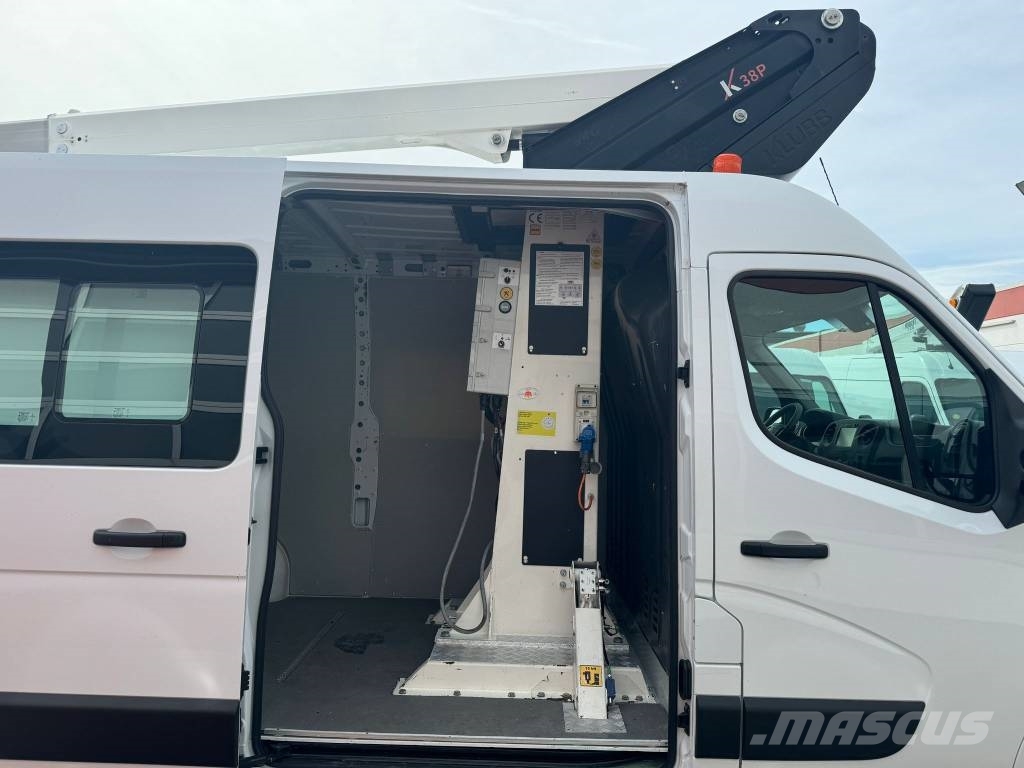 Opel Movano Hubarbeitsbühne KLUBB K38P Korb 200kg EURO Autoplošiny