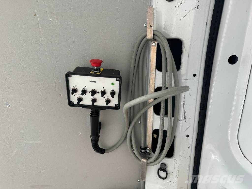 Opel Movano Hubarbeitsbühne KLUBB K38P Korb 200kg EURO Autoplošiny