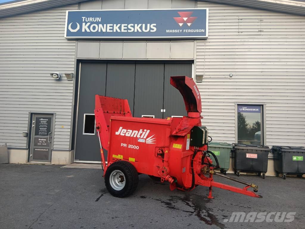 Jeantil PR 2000 Olkisilppuri Rezač za bale, oprema za rezanje in odvijanje bal