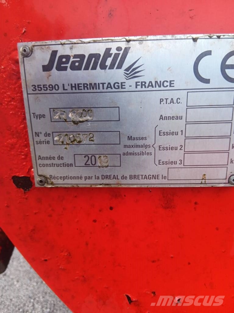 Jeantil PR 2000 Olkisilppuri Rezač za bale, oprema za rezanje in odvijanje bal