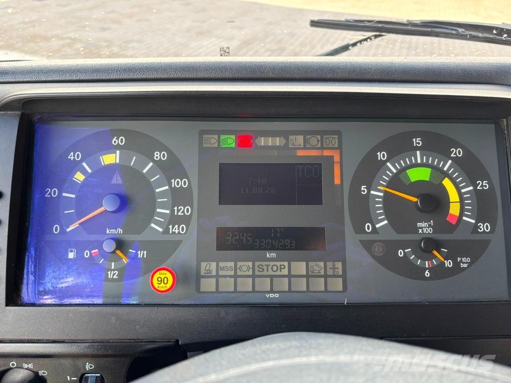 Mercedes-Benz Atego 1018 4x2 FFG 5100 l / pressure Pratissoli KL Kombinētās vakumsūkņa mašīnas