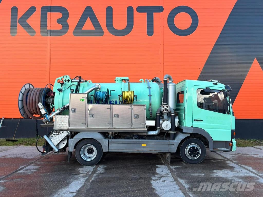 Mercedes-Benz Atego 1018 4x2 FFG 5100 l / pressure Pratissoli KL Kombinētās vakumsūkņa mašīnas