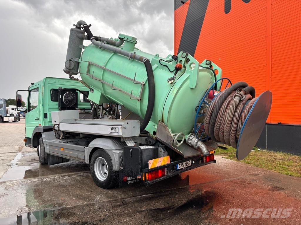 Mercedes-Benz Atego 1018 4x2 FFG 5100 l / pressure Pratissoli KL Kombinētās vakumsūkņa mašīnas