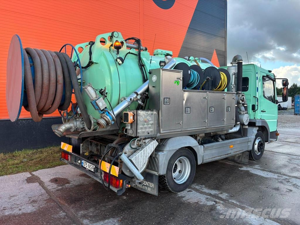 Mercedes-Benz Atego 1018 4x2 FFG 5100 l / pressure Pratissoli KL Kombinētās vakumsūkņa mašīnas