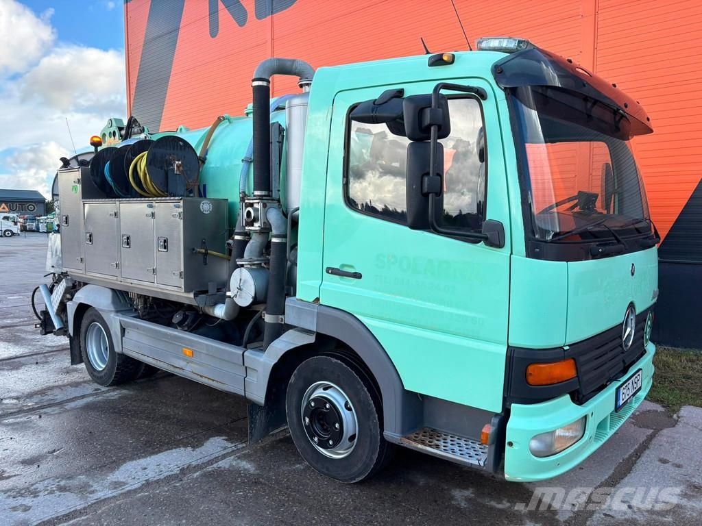 Mercedes-Benz Atego 1018 4x2 FFG 5100 l / pressure Pratissoli KL Kombinētās vakumsūkņa mašīnas