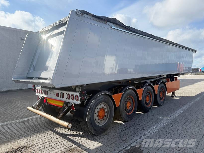 Kel-Berg 4 axle Tipper / Alukastenmulde Kipper 37m3 Kiper poluprikolice