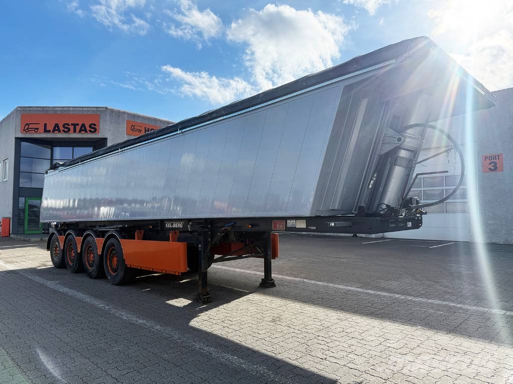 Kel-Berg 4 axle Tipper / Alukastenmulde Kipper 37m3 Kiper poluprikolice