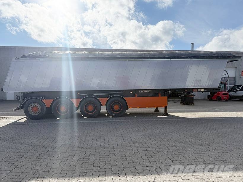 Kel-Berg 4 axle Tipper / Alukastenmulde Kipper 37m3 Kiper poluprikolice