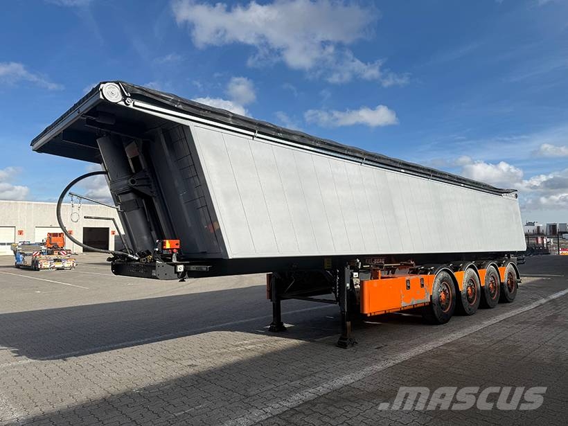 Kel-Berg 4 axle Tipper / Alukastenmulde Kipper 37m3 Kiper poluprikolice