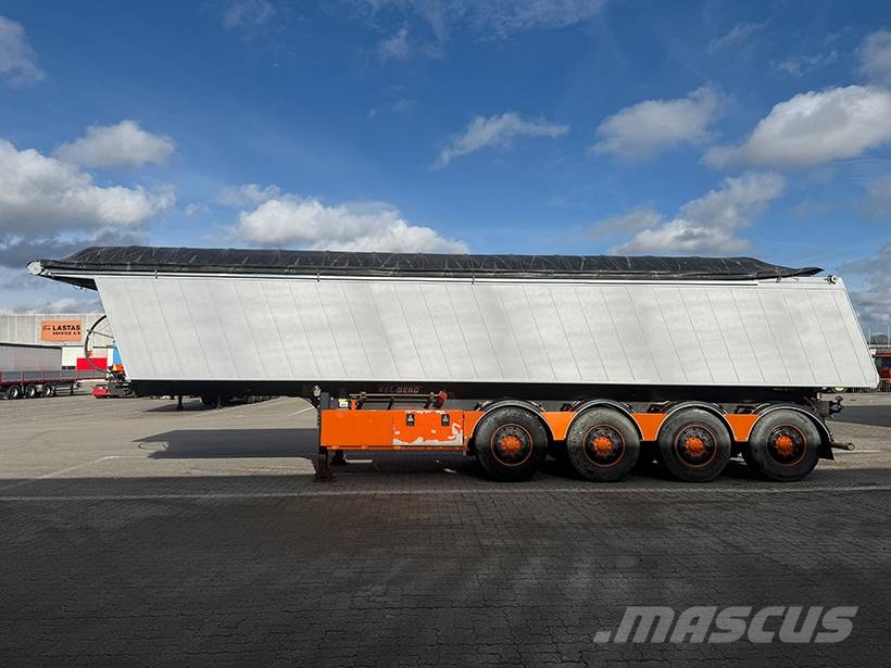 Kel-Berg 4 axle Tipper / Alukastenmulde Kipper 37m3 Kiper poluprikolice