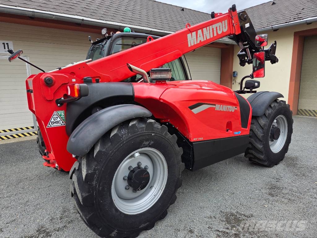 Manitou MT 733 EASY 75 D Teleskopski viljuškari