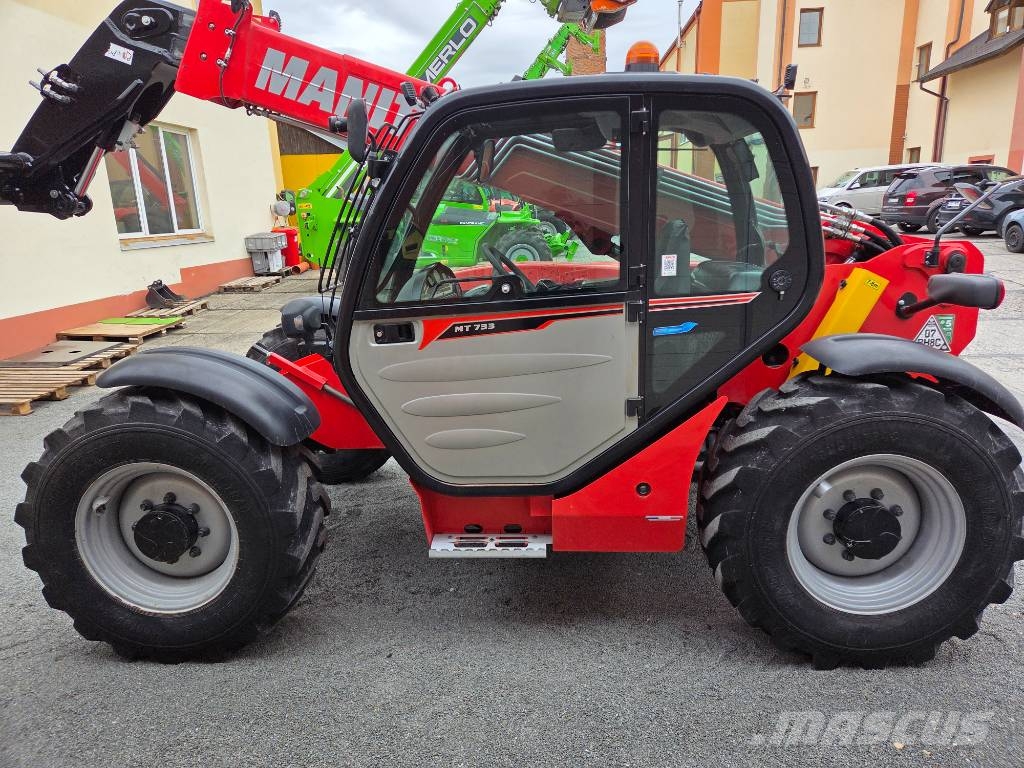 Manitou MT 733 EASY 75 D Teleskopski viljuškari