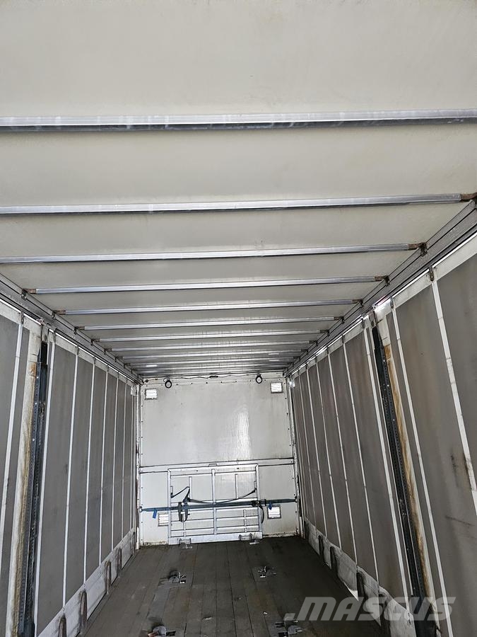 Burg BPO-12-27 SRNXX - SPECIAL TRAILER FOR GAS CONTAINE Semirremolques de caja de lona