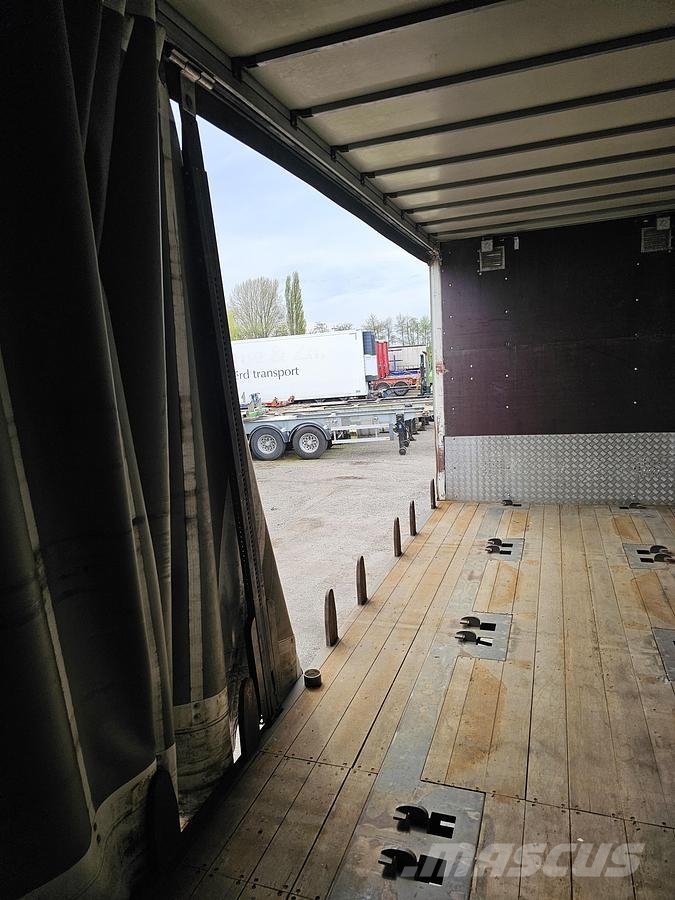 Burg BPO-12-27 SRNXX - SPECIAL TRAILER FOR GAS CONTAINE Semirremolques de caja de lona