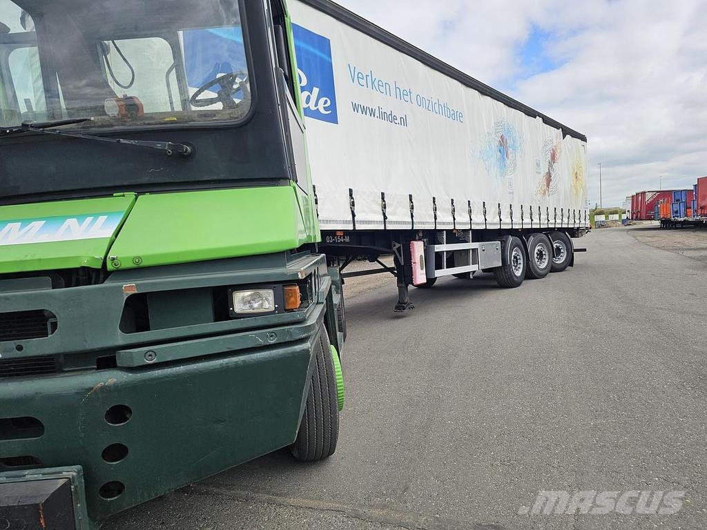 Burg BPO-12-27 SRNXX - SPECIAL TRAILER FOR GAS CONTAINE Semirremolques de caja de lona
