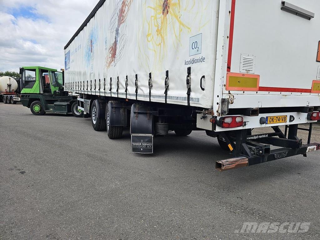 Burg BPO-12-27 SRNXX - SPECIAL TRAILER FOR GAS CONTAINE Semirremolques de caja de lona