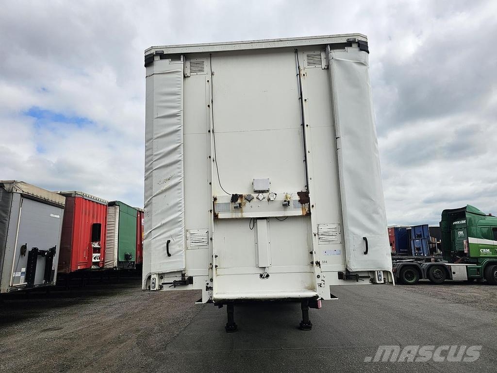 Burg BPO-12-27 SRNXX - SPECIAL TRAILER FOR GAS CONTAINE Semirremolques de caja de lona