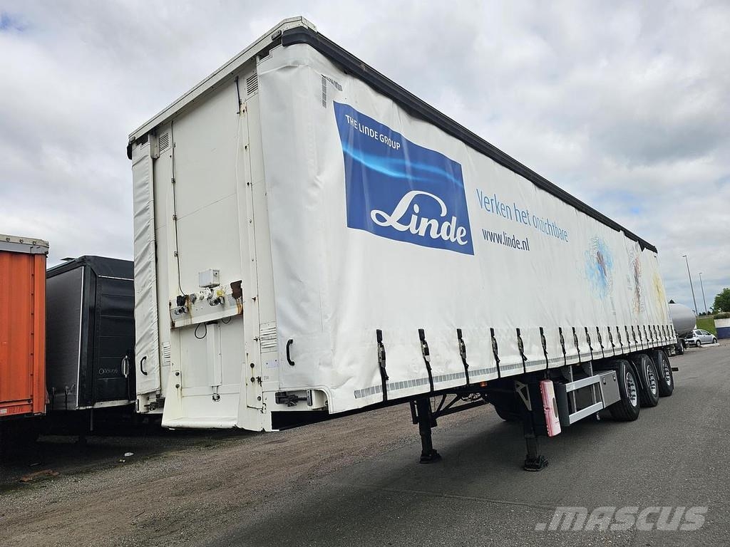 Burg BPO-12-27 SRNXX - SPECIAL TRAILER FOR GAS CONTAINE Semirremolques de caja de lona