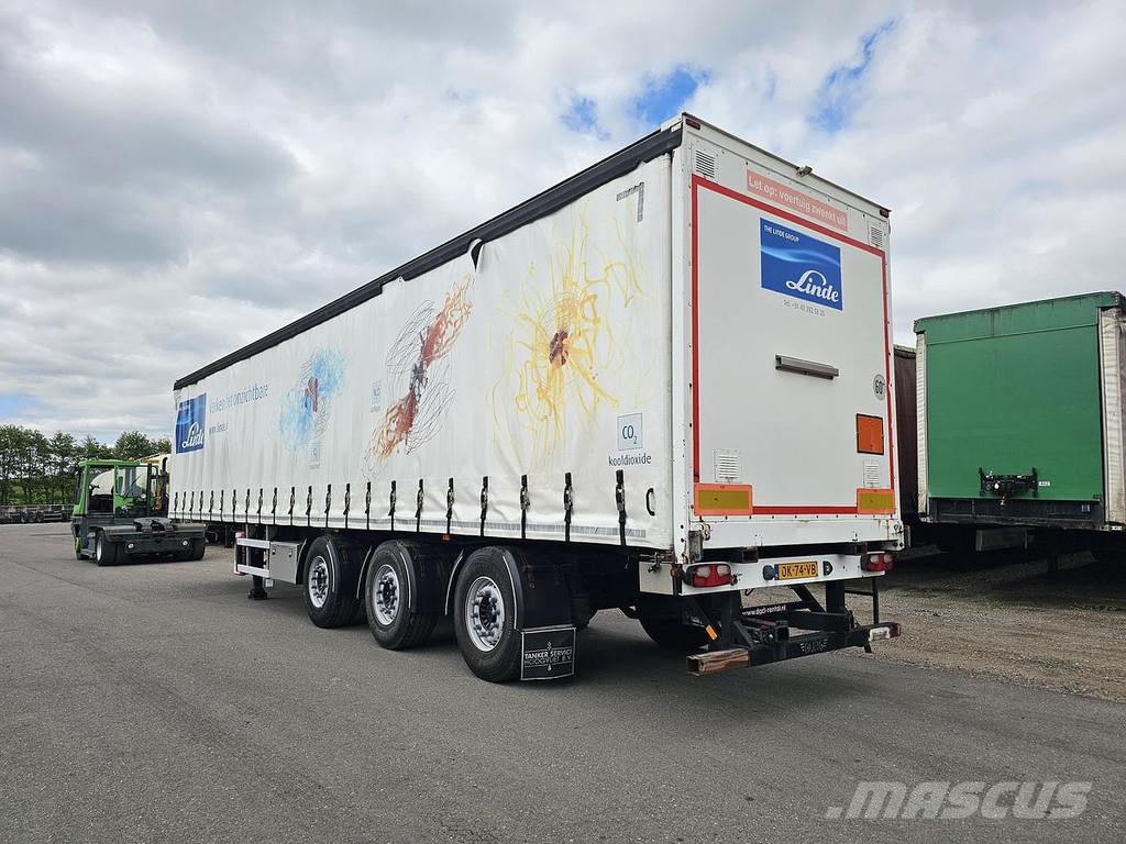 Burg BPO-12-27 SRNXX - SPECIAL TRAILER FOR GAS CONTAINE Semirremolques de caja de lona