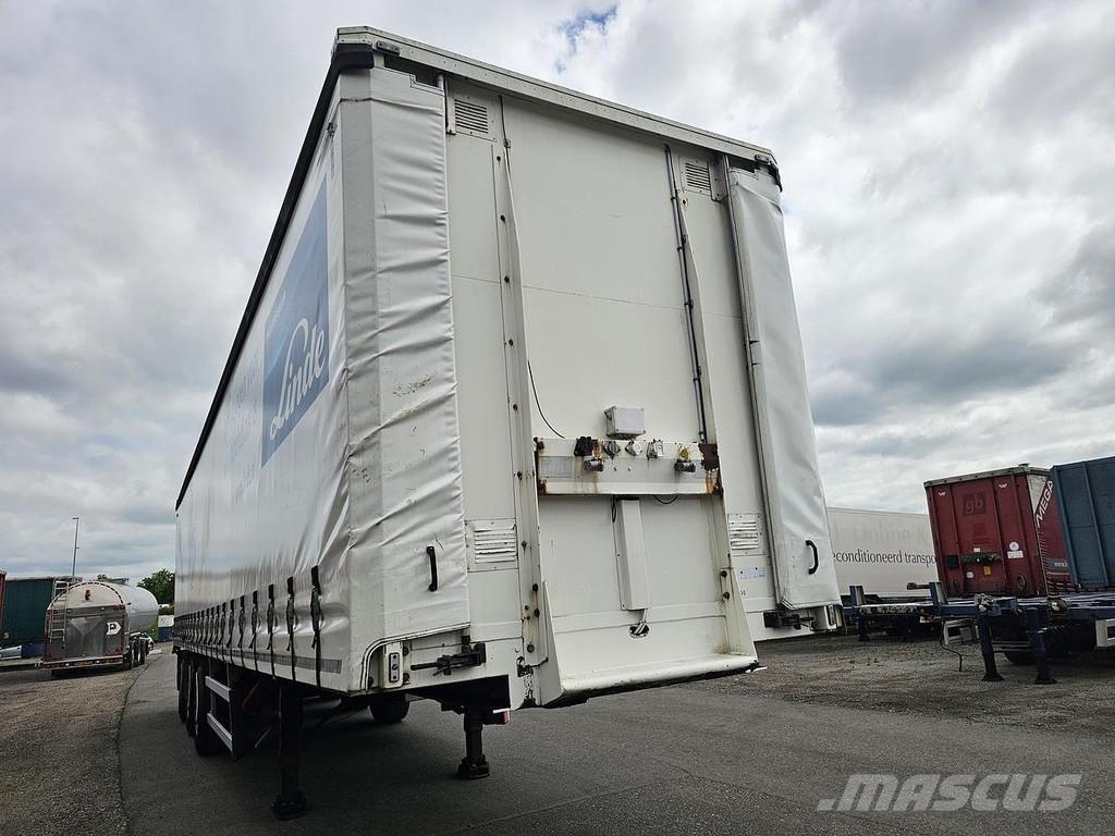 Burg BPO-12-27 SRNXX - SPECIAL TRAILER FOR GAS CONTAINE Semirremolques de caja de lona