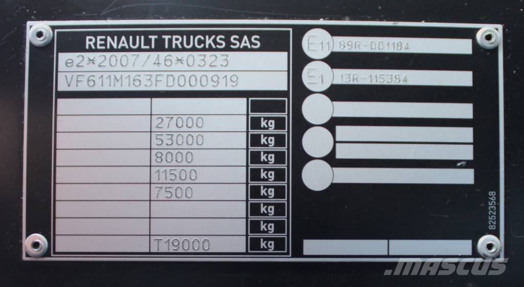Renault T 430 Camiones portacontenedores