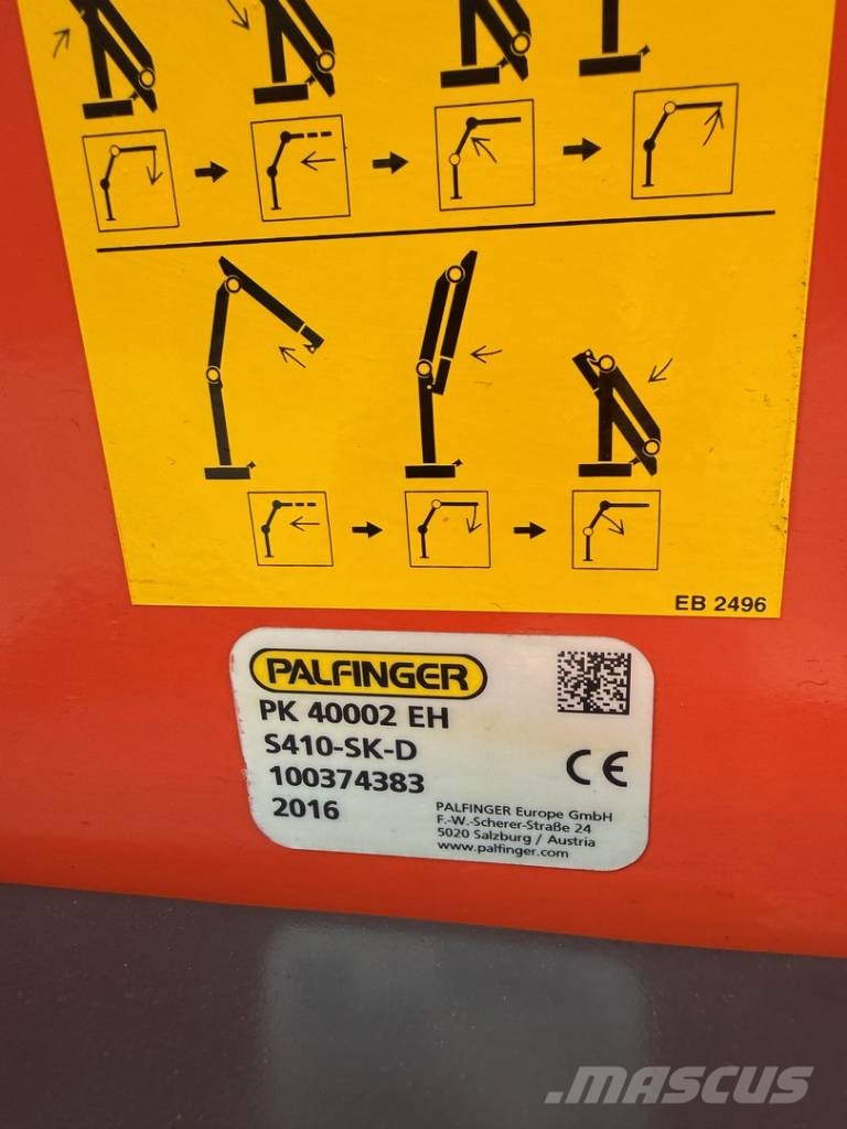 Iveco TRAKKER 330 Snelmontage kranen