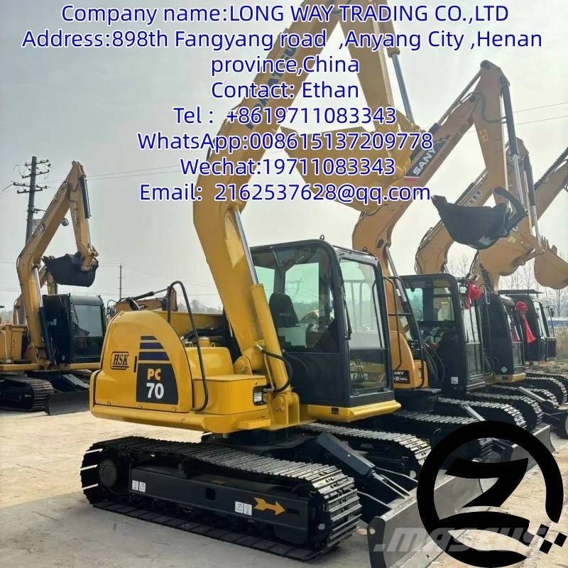 Komatsu PC70 Crawler excavators