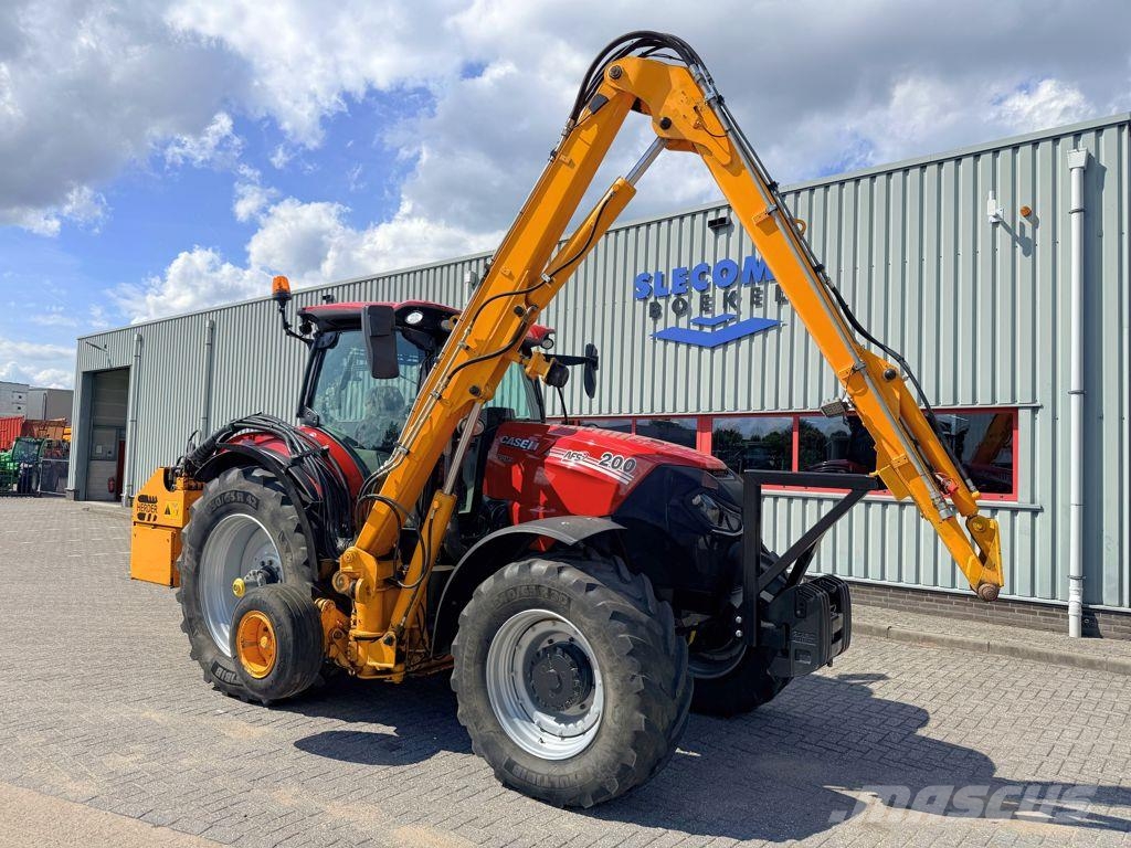 Case IH IH Puma 200 CVXDrive met Herder Trattori