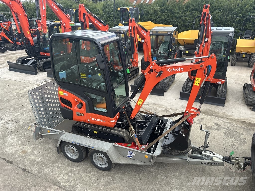 Kubota KX 016-4 Minigraafmachines < 7t