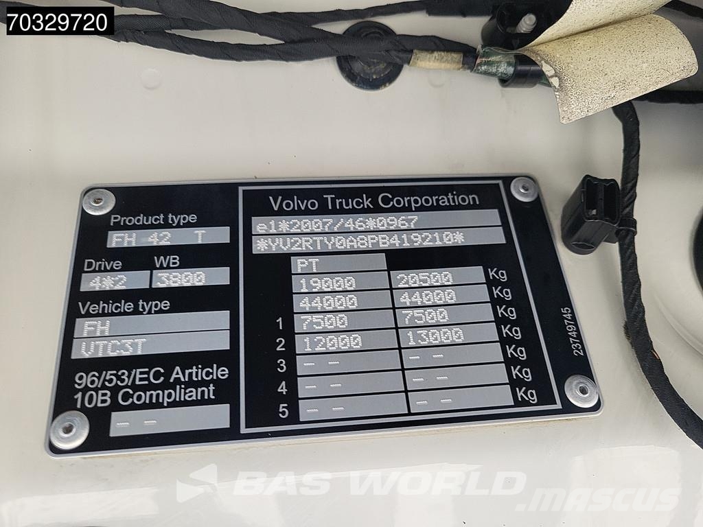 Volvo FH 460 FH 4X2 Retarder 2x Tanks 90% Tyres! Camiones tractor