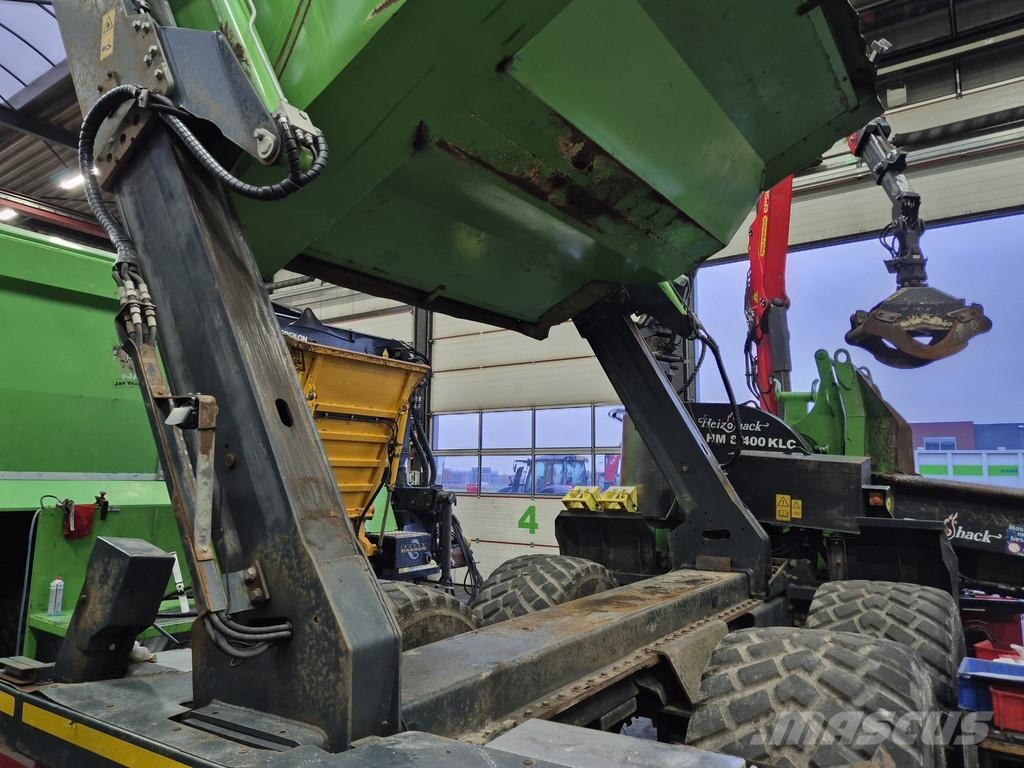Heizohack HM 8-400 KLC chipper combi 木材削片机