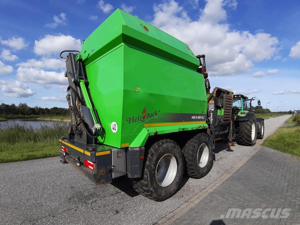Heizohack HM 8-400 KLC chipper combi 木材削片机