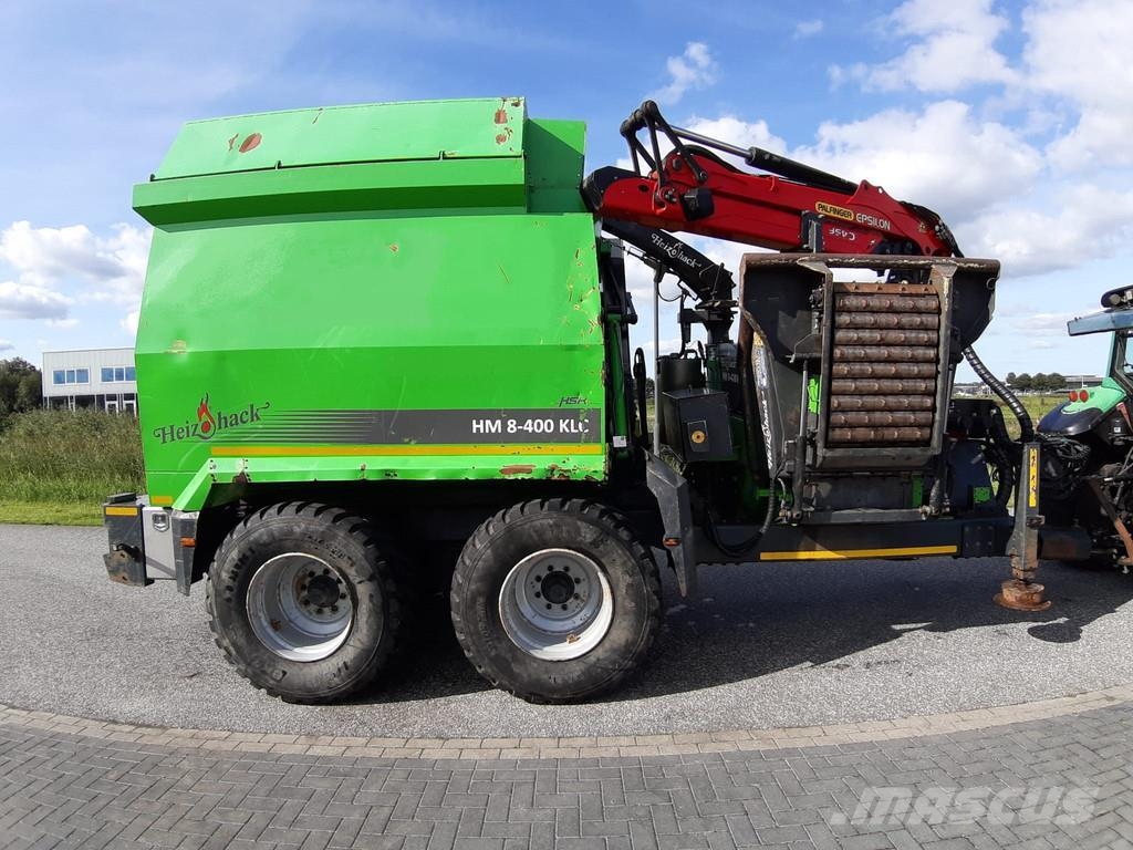 Heizohack HM 8-400 KLC chipper combi 木材削片机
