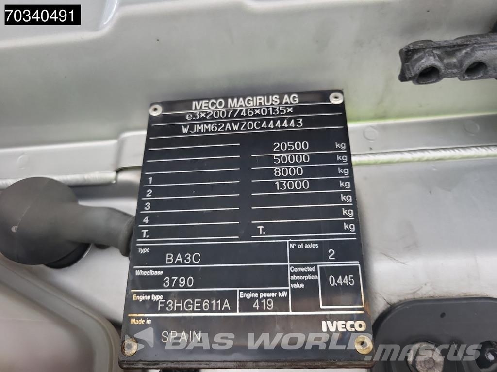 Iveco X-Way 570 4X2 NL-Truck APK 02-2027 Standklima Hydr وحدات الجر