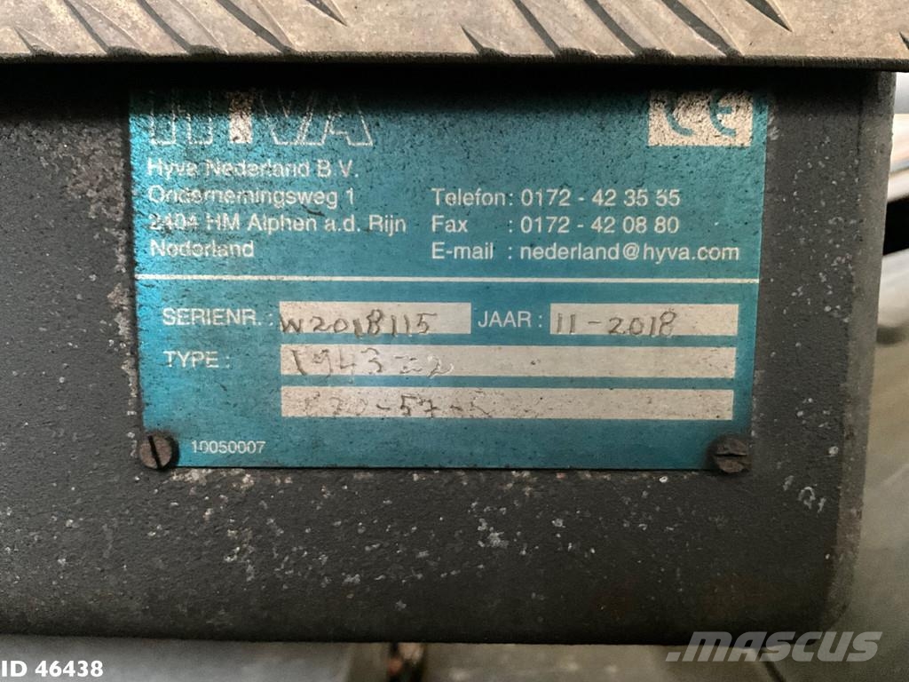 Volvo FMX 460 8x4 Euro 6 HMF 19 Tonmeter Z-kraan Camiones polibrazo