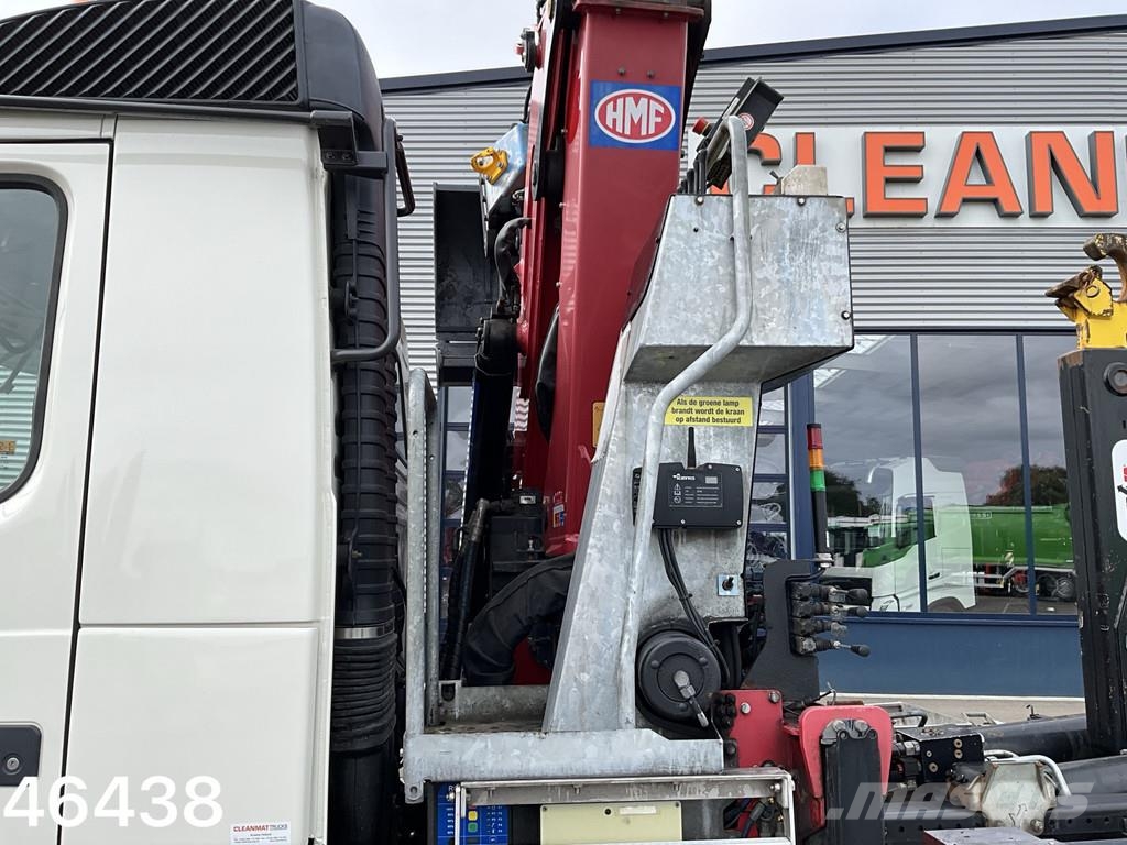 Volvo FMX 460 8x4 Euro 6 HMF 19 Tonmeter Z-kraan Hook lift trucks