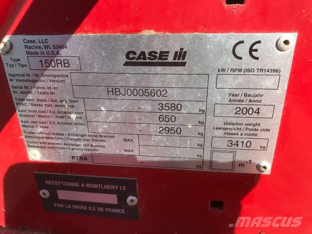 Case IH RBX 452 Сламопреси за кръгли бали