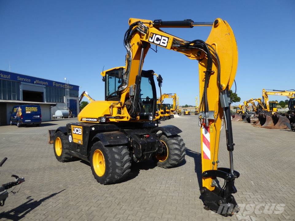 JCB Hydradig JS110W Excavadoras de ruedas