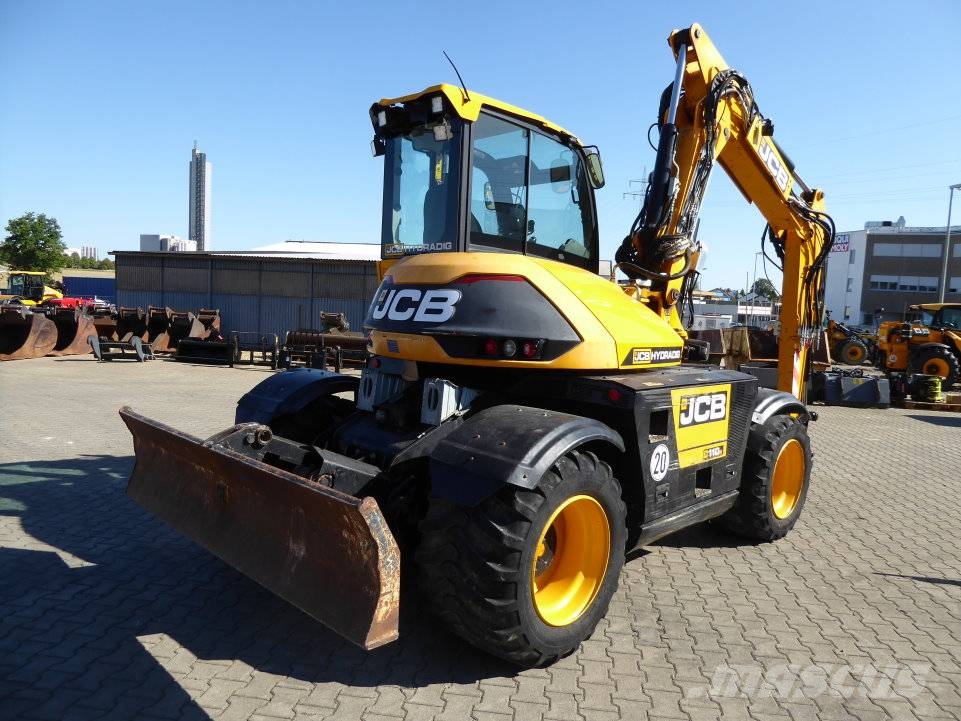 JCB Hydradig JS110W Excavadoras de ruedas