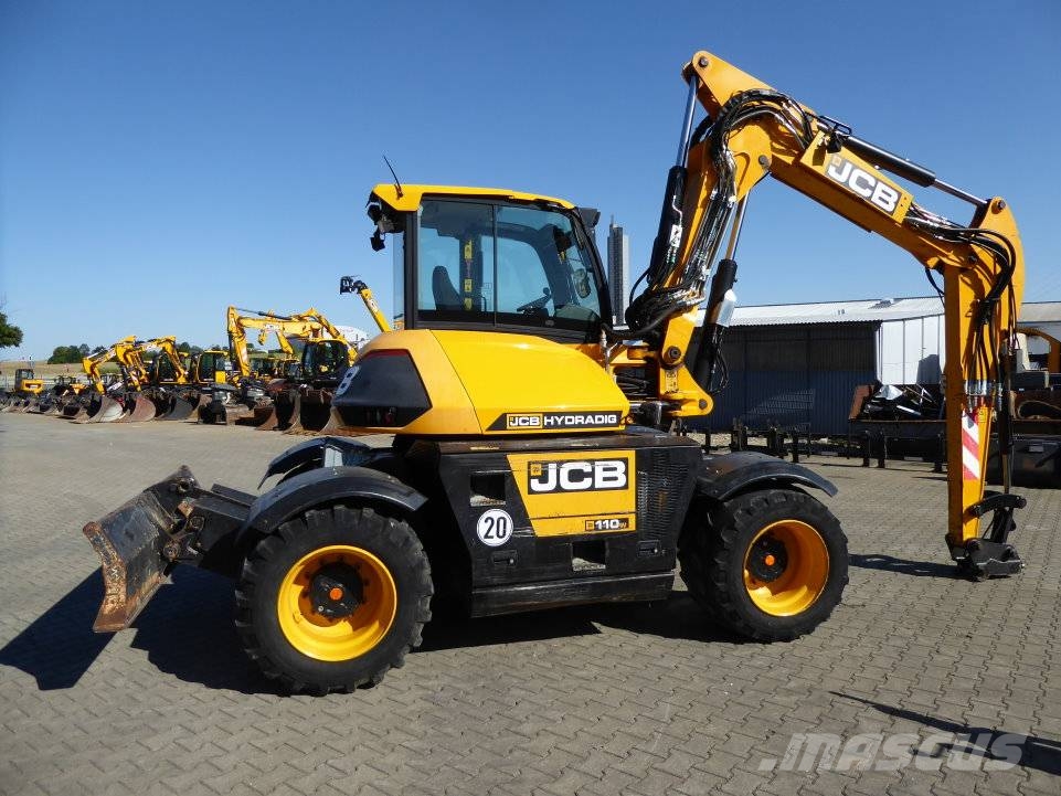 JCB Hydradig JS110W Excavadoras de ruedas