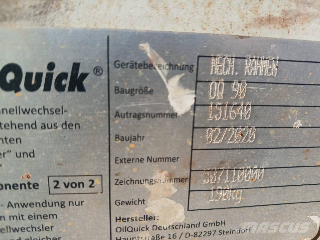 Baggerlöffel OQ90 Speciale Graafmachines