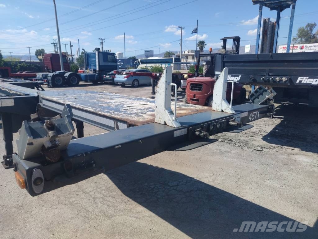 D-tec FLEX TRAILER Container semi-trailers